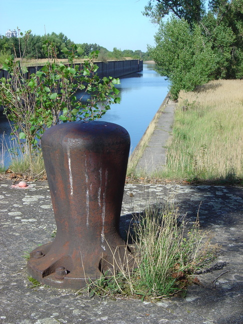 Bollard at the Lock